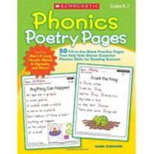 Phonic poetry pages.(grades k-2)