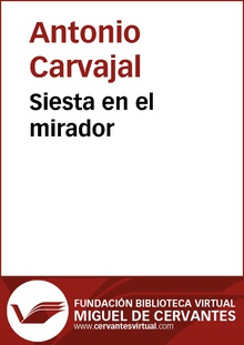 Siesta en el mirador