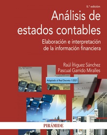 Análisis de estados contables Elaboración e interpretación de la información financiera