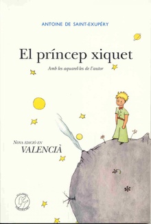 El príncep xiquet amb les aquarel·les de l'autor