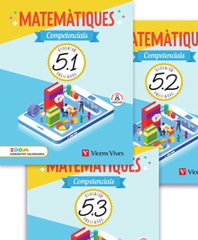 Quadern matematiques competencials 5e.primaria trimestral. zoom. valencia 2019