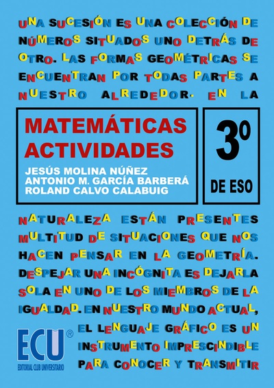 Matemáticas. 3.º ESO. Actividades