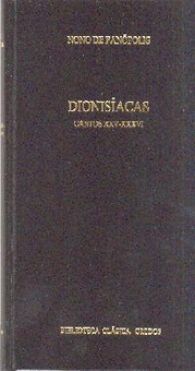 Dionisiacas Iii (Cantos Xxv-Xxxvi)