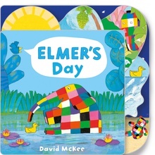 Elmer's day: tabbed board book