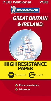 Mapa National Gran Bretaña Irlanda 2012 "Alta Resistencia"