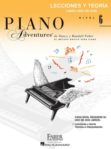 Piano adventures 6.Lecciones y teoria