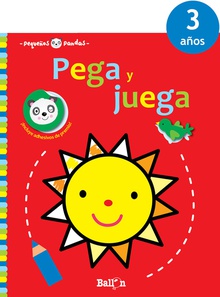 Pega y juega sol 3 aeos (rojo)