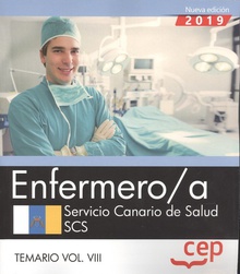 ENFERMERO/A SERVICIO CANARIO DE SALUD Temario Vol.VIII