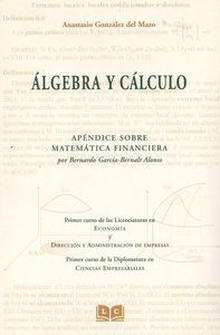 álgebra y cálculo apéndice sobre matemática financiera.