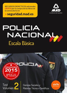 Policia nacional.escala básica.VOL2