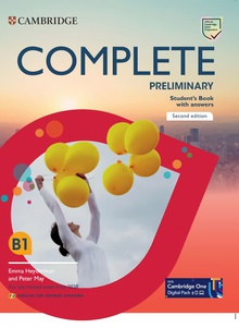 Complete Preliminary Second edition English for Spanish Speakers Student's Book with answers with Digital Pack Edition english for spanish speakers