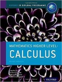 Ib mathematics higher lever calculus