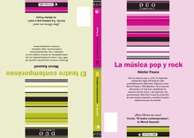 El teatro contemporáneo y La música pop y rock