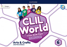 Arts & crafts 6 coursebook. clil world 2023
