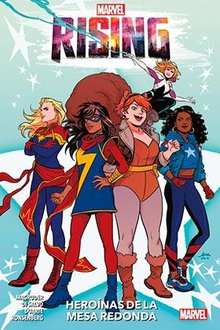 Marvel rising heroinas de mesa redonda