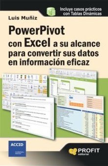 Powerpivot con excel a su alcance para convertir sus datos en información eficaz. Ebook