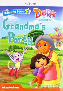 Dora the explorer  grandmas party with mp3 pack reading stars 2