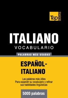 Vocabulario español-italiano - 5000 palabras más usadas
