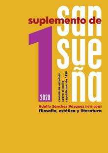 Suplemento de Sansueña. 1 Revista de estudios sobre el exilio republicano de 1939. Número 1. Adolfo Sánche