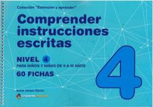 COMPRENDER INSTRUCCIONES ESCRITAS - NIVEL 4 9 a 10 años