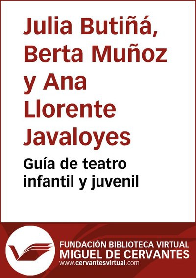 Guí­a de teatro infantil y juvenil