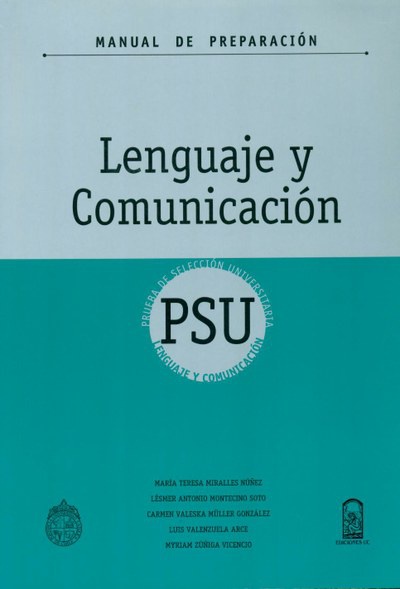 Manual de Preparación PSU - Lenguage y comunicación