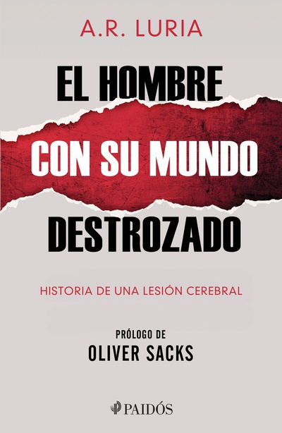 El hombre con su mundo destrozado