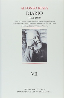 Alfonso reyes. diario, 7 1951-1959