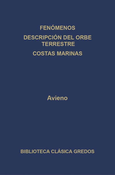 Fenómenos. Descripción del Orbe terrestre. Costas marinas.
