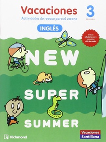 New super summer 3e primaria book audio