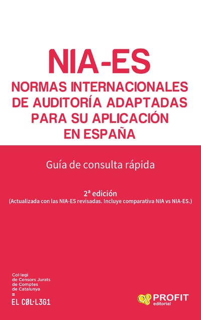 Normas Internacionales de Auditoría adaptadas para su aplicación en España. Ebook.