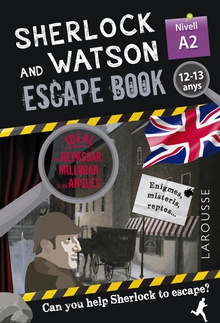 Sherlock amp/ Watson. Escape book per repassar anglès. 12-13 anys