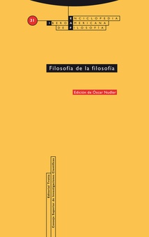 FILOSOFÍA DE LA FILOSOFÍA Vol.31