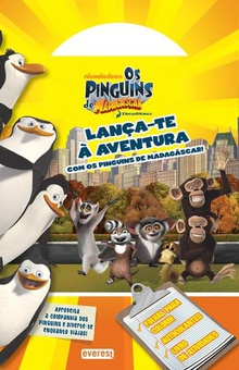Lança-te À aventura com os pinguins de madagáscar!