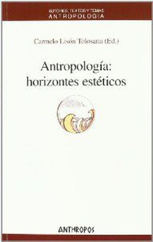 Antropologia: horizontes esteticos