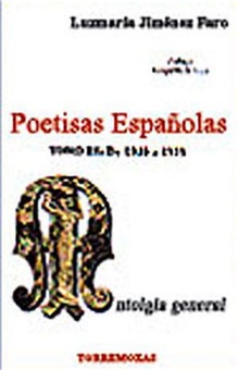 Poetisas españolas Tomo I: hasta 1900