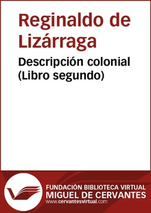 Descripción colonial (libro segundo)
