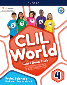 Social science 4 coursebook. clil world 2023
