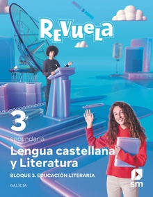 Lengua castellana y Literatura. Bloque III. Educación Literaria. 3 Secundaria.. Galicia