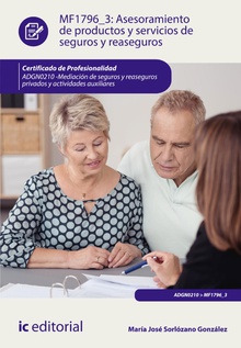 Asesoramiento de productos y servicios de seguros y reaseguros. ADGN0210