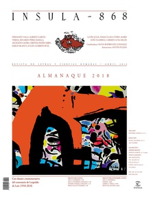 Almanaque 2018 (Ínsula n° 868, abril de 2019)