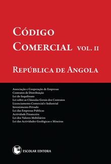 Código Comercial República de Angola - Vol. II