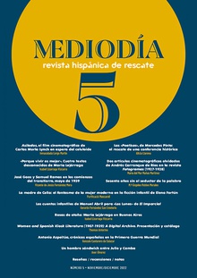 Mediodía. Revista hispánica de rescate. 5 Número 5