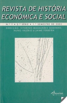 Revista historia economica social 1º SEMESTRE 2001
