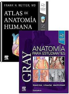 Pack Atlas de Anatomía Humana + Anatomía para estudiantes