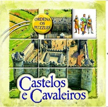 Castelos e cavaleiros - ordena os puzzles