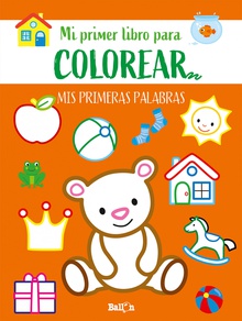 Primeras palabras-primer libro colorear