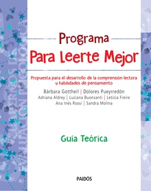 Programa para leerte mejor. Guia teorica