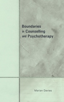 Boundaries in Counselling and Psychotherapy