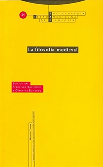 LA FILOSOFÍA MEDIEVAL Vol. 24